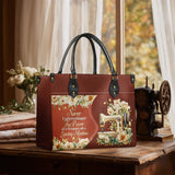 BloomNeedle Stitch Grace Leather Bag
