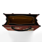 BloomNeedle Stitch Grace Leather Bag