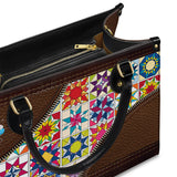 BloomNeedle Patchwork Bliss Leather Bag