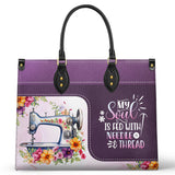 BloomNeedle SoulStitch Bloom Leather Bag